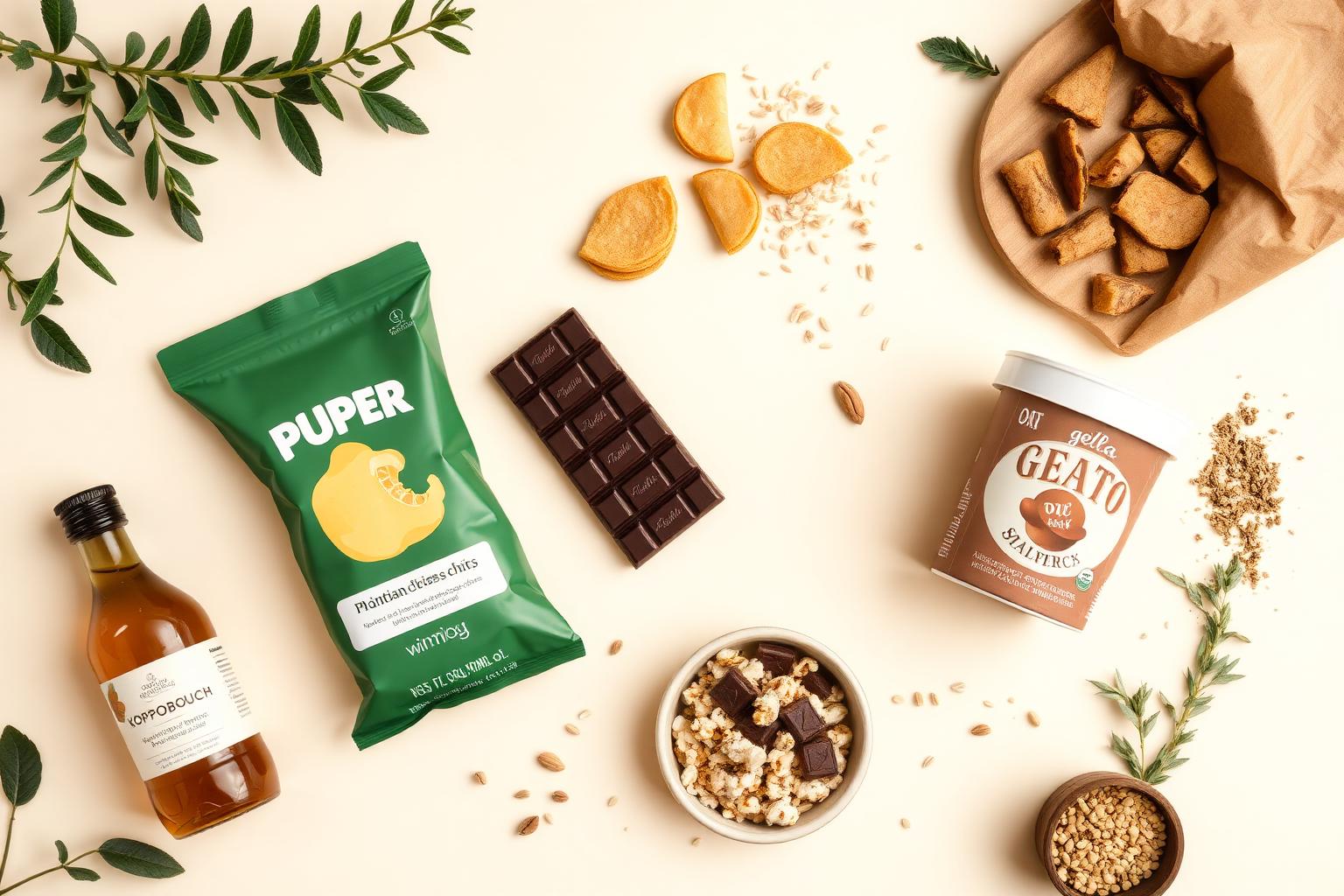 Curated healthy snacks